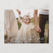 Hij is een rasterfoto van het script feestdagenkaart (Voorkant)