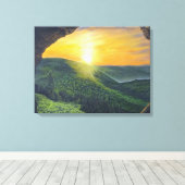 Hij is gereisd. canvas afdruk (Insitu (Houten vloer))