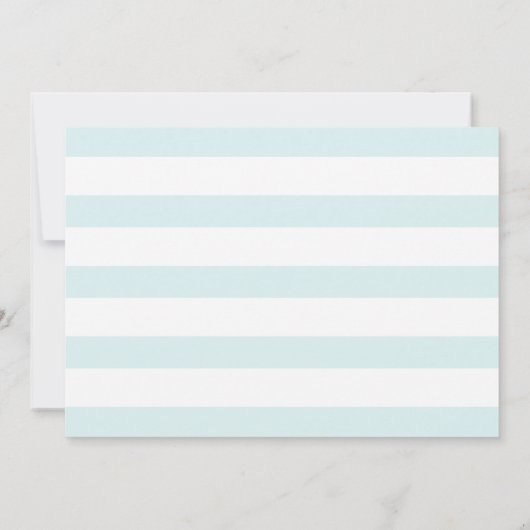 Hij is hier | Aankondiging van geboorte (Achterkant)