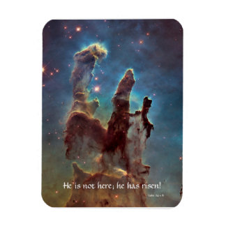 Hij is hier niet, hij is Risen | Lucas 24 v 6 Magneet