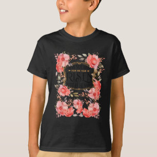 Hij is hier niet Hij is verrezen precies zoals Hij T-shirt