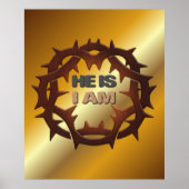 Hij is, ik ben poster (Voorkant)