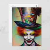 Hij is Mad Briefkaart (Voorkant / Achterkant)