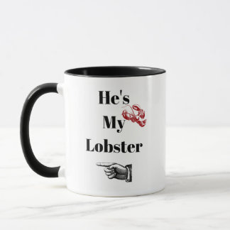 Hij is mijn lobster mok