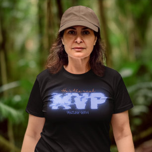 Hij is mijn MVP Christus Jezus Heiland Vrouwen T-shirt