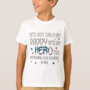 Hij is niet alleen m'n vader, hij is ook mijn Hero T-shirt