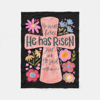 Hij Is Niet Hier Hij Is Opgestaan Christelijke Jez Fleece Deken