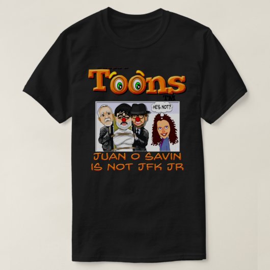 HIJ IS NIET JFK JR T-SHIRT (Design voorkant)