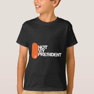 Hij is niet mijn president - Anti-trump Politiek T-shirt