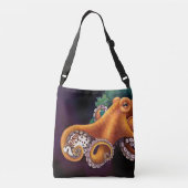 Hij is (octopus) met Cowry Crossbody Tas (Achterkant)