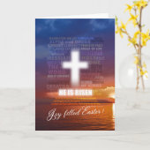 Hij is Opgestaan Kaart (Gele Bloem)