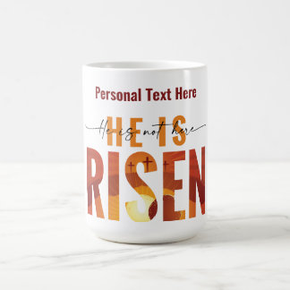 Hij Is Opgestaan Persoonlijke Tekst Koffiemok