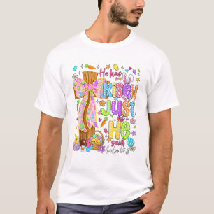 Hij Is Opgestaan Zooals Hij Zei Christelijk Pase T-shirt