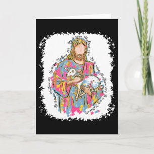 Hij Is Opgewekt Jezus En Lam God Gelukkig Pasen Ch Kaart