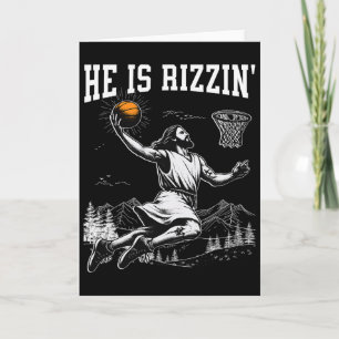 Hij Is Opgewekt Rizzin' Pasen Jezus Christelijk Ge Kaart