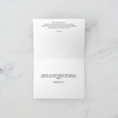 Hij Is Opgewekt Vlinders Sering Paars Pasen Feestdagen Kaart (Binnen)