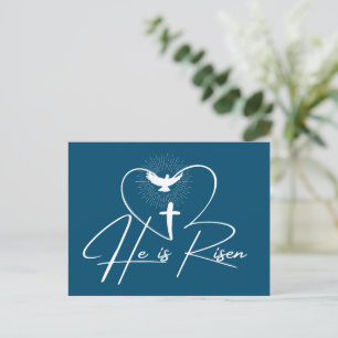 Hij is Risen Briefkaart