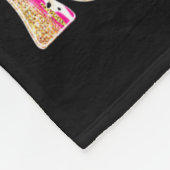 Hij is Risen Cross Jesus Pasen Christelijke Religi Fleece Deken (Hoek)