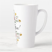 Hij is Risen Easter Latte Mok (Rechts)