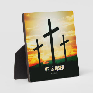 HIJ IS RISEN - EENVOUDIGERE ILLUSTRATIE FOTOPLAAT