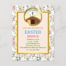 Hij is Risen en Viering van de Verrijzenis zondag Briefkaart