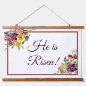 Hij is risen hangend wandkleed (Voorkant)