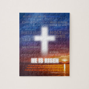 Hij is Risen - Pasen Legpuzzel