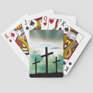 Hij is Risen Pokerkaarten