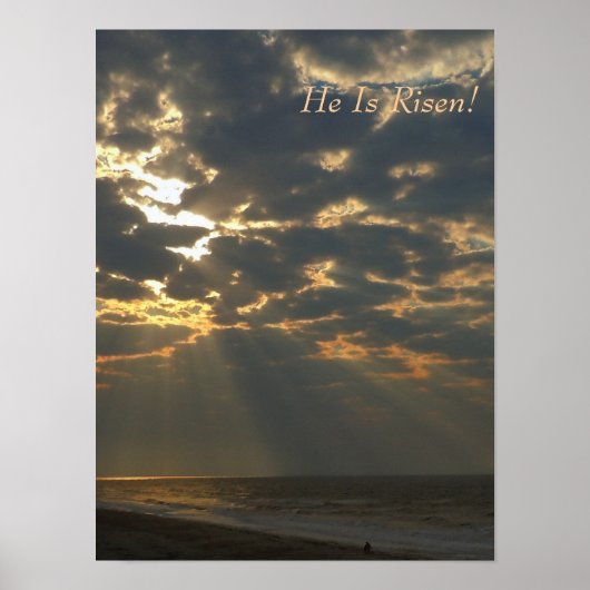 Hij is Risen Poster (Voorkant)