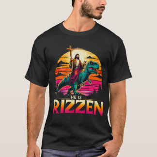 Hij is Rizzen Christelijk is Rizzen Christelijk Je T-shirt
