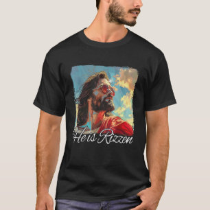 Hij is Rizzen Jesus T-shirt