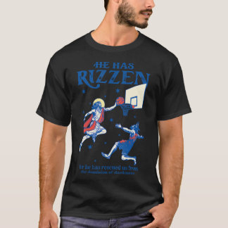 Hij is Rizzin Hij is opgestaan Hij heeft Rizzen Je T-shirt