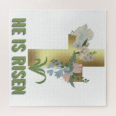 Hij is verstijfd, paasen legpuzzel (Horizontaal)