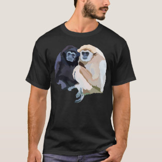 Hij is voor Hoolock Gibbon T-shirt