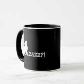 Hij is zo Zazzy - Cat Lover Mok (Voorkant links)