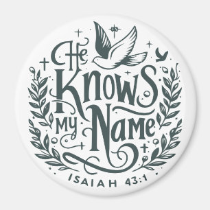 Hij kent mijn naam magneet