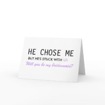 Hij koos mij, maar hij zit vast aan ons