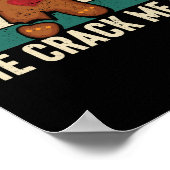 Hij maakt me aan het lachen met een grappige maffm poster (Hoek)