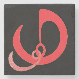 Hij - Marble Stone Onderzetter