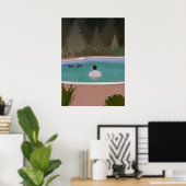 Hij met die eenden poster (Thuiskantoor)