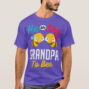 Hij of zij is Baby Design voor zwangerschap. T-shirt