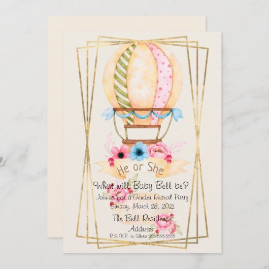 Hij of zij nodigt de partij uit kaart (Voorkant / Achterkant)