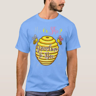 Hij of zij, oma, om sekse te laten zien t-shirt