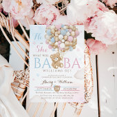 Hij of zij wacht nauwelijks op gender reveal Baby Kaart