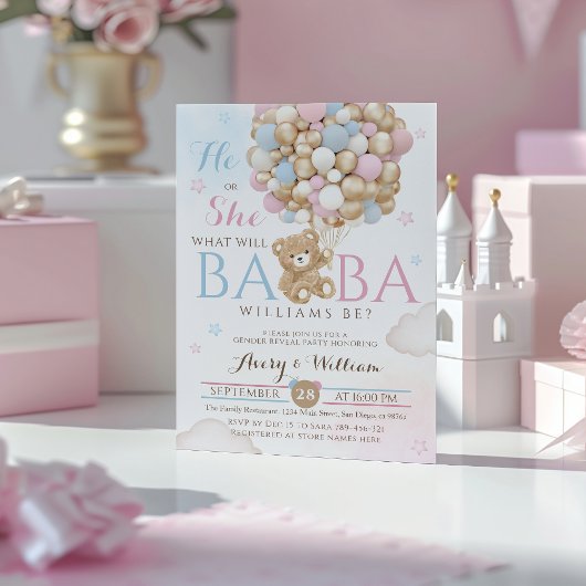 Hij of zij wacht nauwelijks op gender reveal Baby Kaart