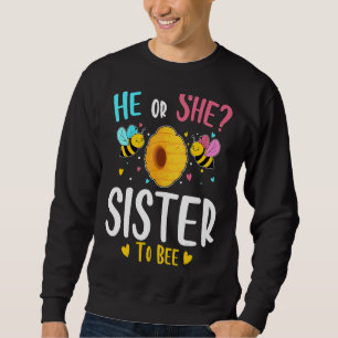 Hij of zij zuster om Baby shower te laten zien Trui