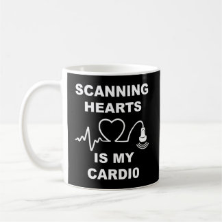 Hij scant is mijn cardio sonograaf Echo Koffiemok