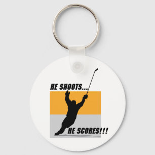 Hij schiet..Hij scoort! Sleutelhanger