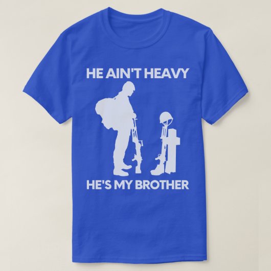 Hij schildert zwaar hes mijn broer 8 t-shirt (Design voorkant)