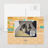 Hij sez hes uitgebeend groot briefkaart (Voorkant / Achterkant)